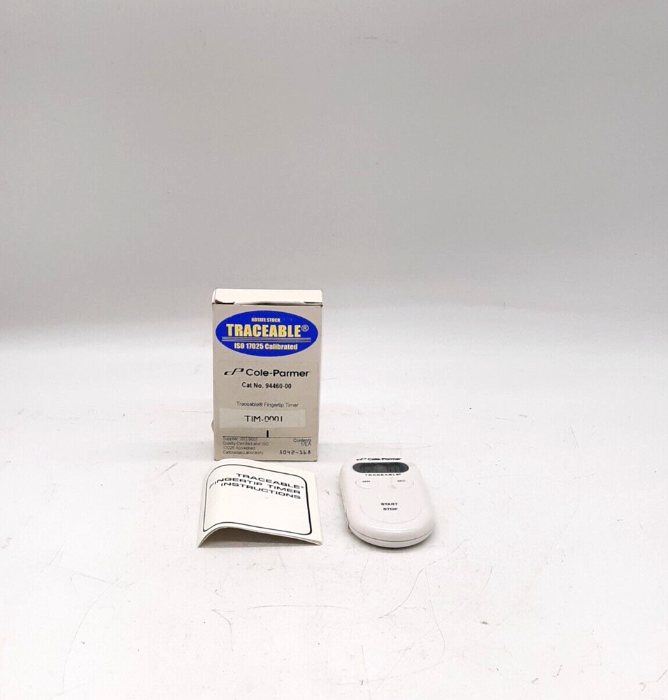 Cole Parmer 94460-00 Traceable Fingertip Timer