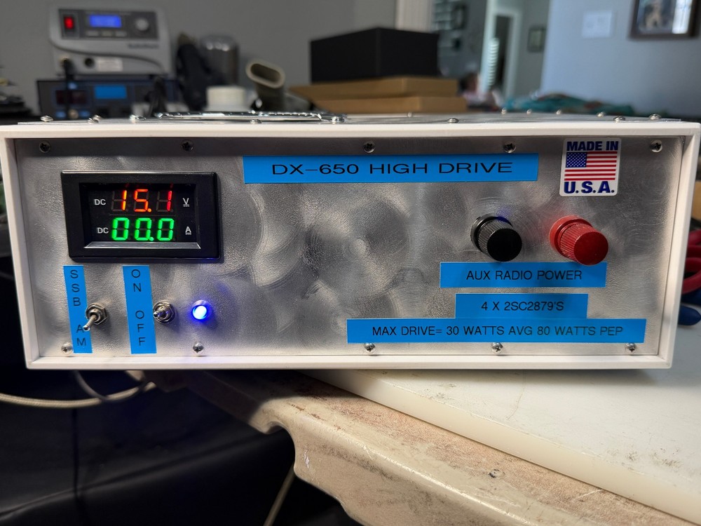 NEW DX-650 10 METER BASE LINEAR AMPLIFIER