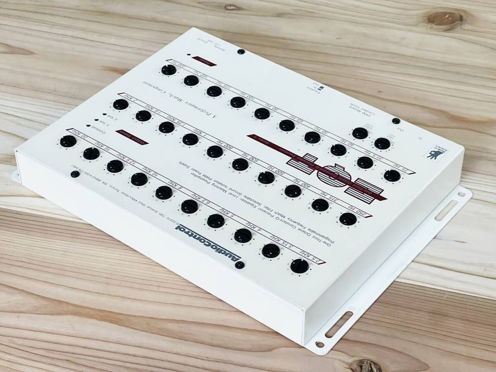 AudioControl EQT Series II One-Third Octave Constant-Q Precision Equalizer AS-IS