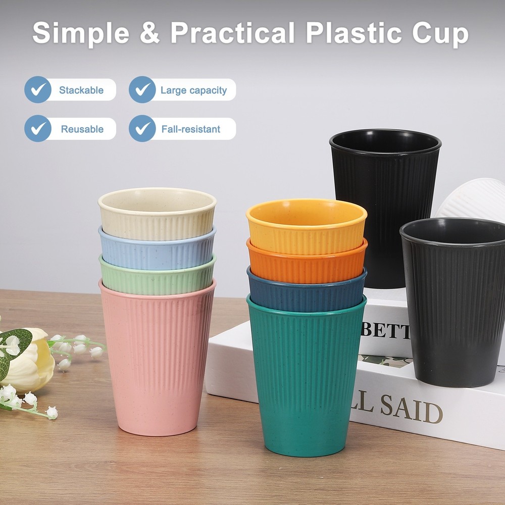 4 Pcs Simple Toothbrush Cup, Light Green