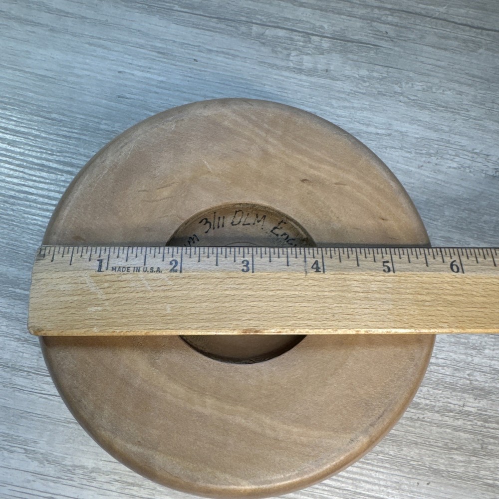 Hand Made Wood Bowl Signed