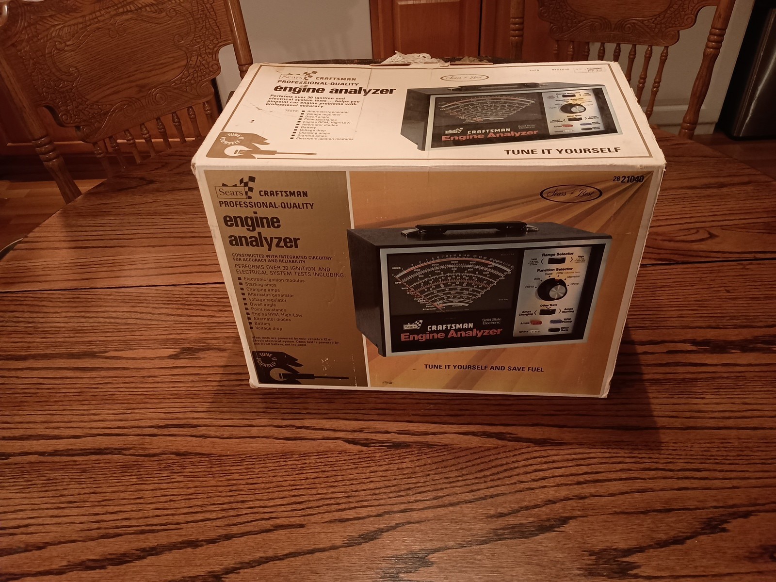 vintage sears craftsman Professional engine analyzer NOS 28 21040 Collectable