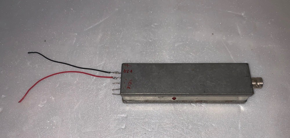 RIVELATORE RF CON RELE VHF UHF Testato