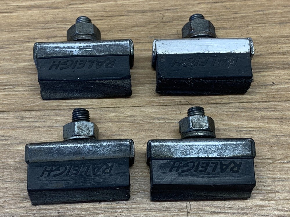Original Raleigh Brake Blocks Small Type Used Condition Grifter Chopper Commando