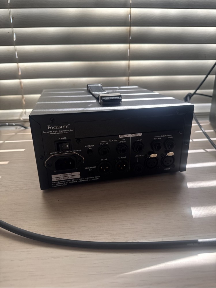 Focusrite ISA One Analog Microphone Preamp with Power Supply