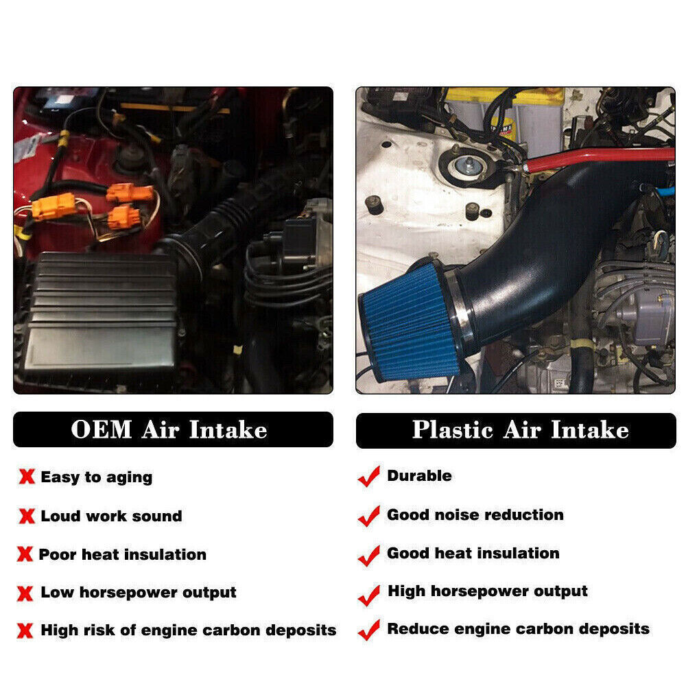 For Honda Civic 92-00 EG EK For Acura Integra 94-01 DC Cold Air Intake Pipe Kit