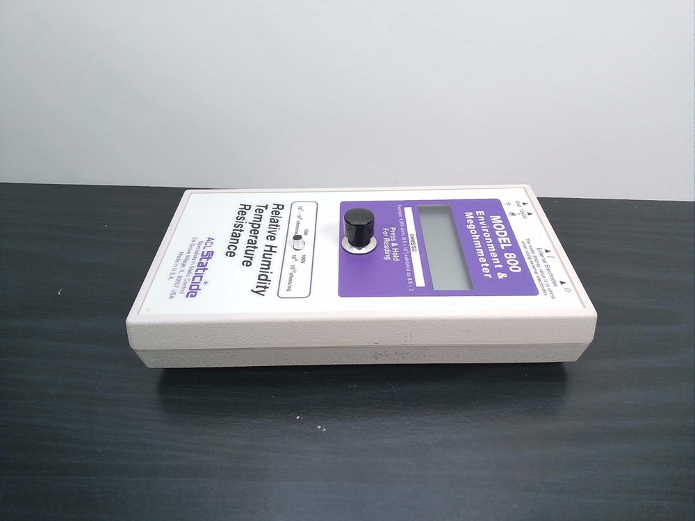 ACL Staticide - Model 800 - Environment & Megohmmeter - Controller Only - See D