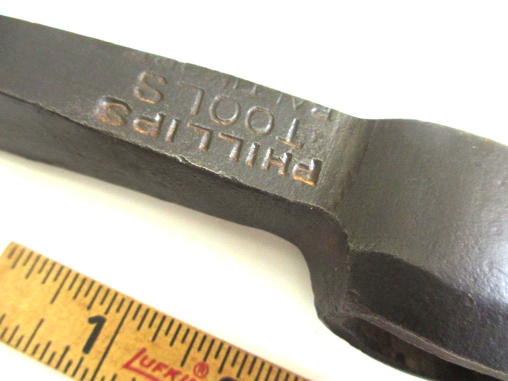 RARE Antique "Phillips Tools" Baltimore Brick Layers Double Scutch Rock Tool 10"