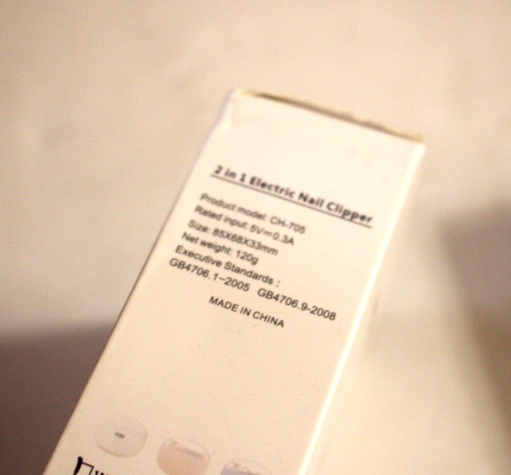 MULTIFUNCTIONAL ELECTRIC NAIL MACHINE CH-705 WHITE