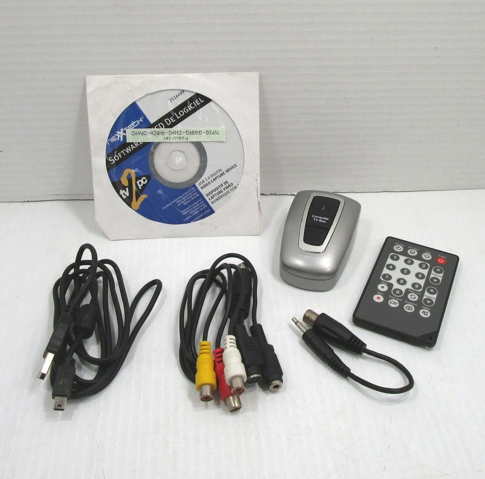 NEXXTECH TV2PC 2516499 USB 2.0 Digital Video Capture Device