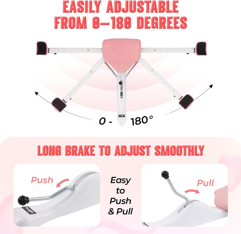 Leg Stretcher Split Machine Flexibility Versatile 330lbs Heavy Duty Narrow Wide