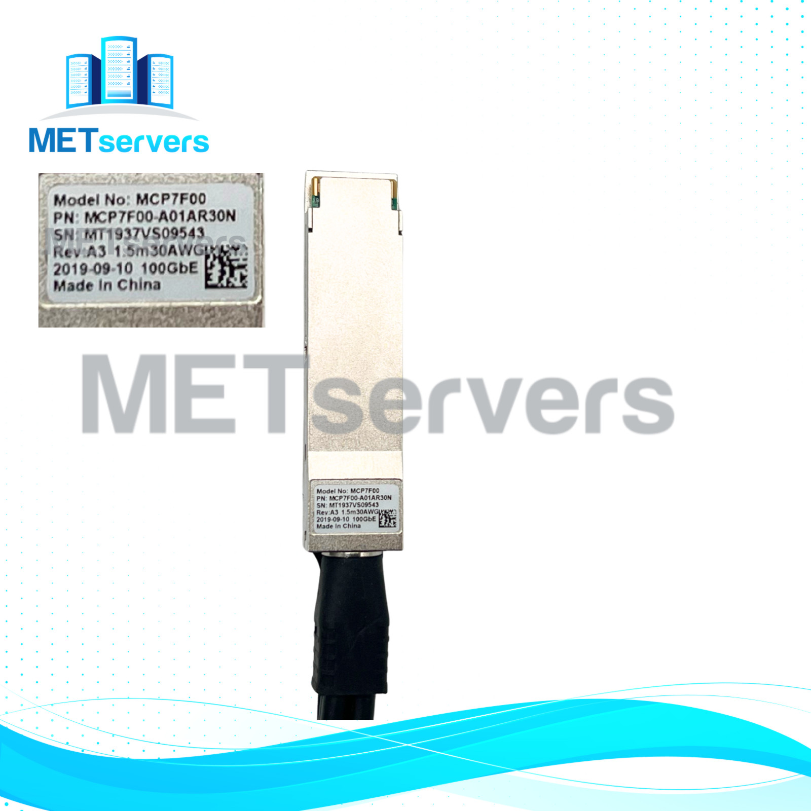 Mellanox DAC Splitter Cable Ethernet 100GbE to 4x25GbE 1.5M MCP7F00-A01AR30N