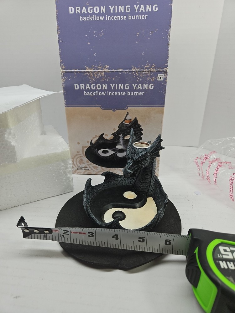 Dragon Ying Yang Backflow Incsense Burner