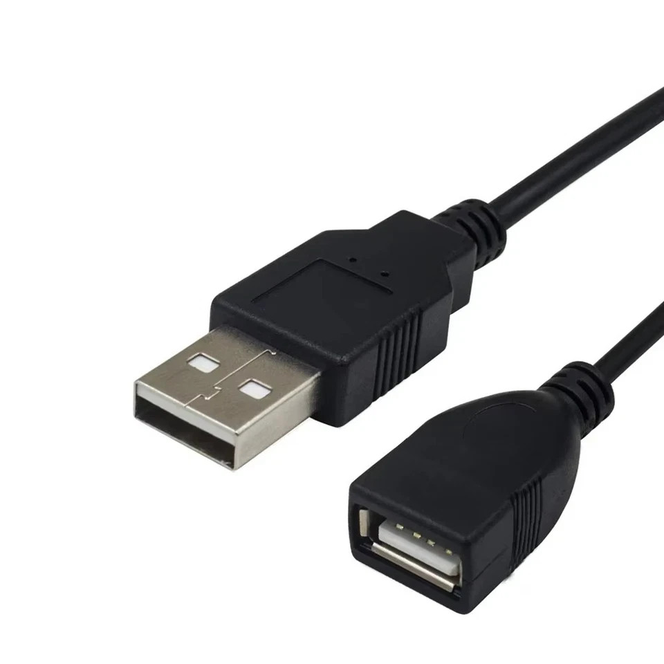 2PCS USB Cable with On Off Switch 30cm for Power and Data Transmission
