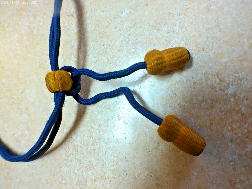WW1 AND WW2 AVIATION HAT CORD FOR CAMPAIGN HAT
