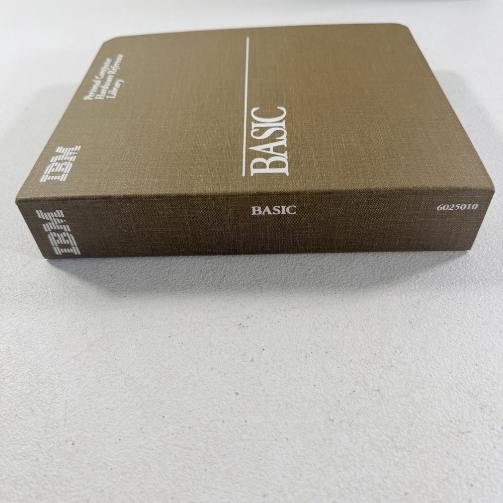 IBM Basic 6025010 Personal Computer Hardware Reference Library