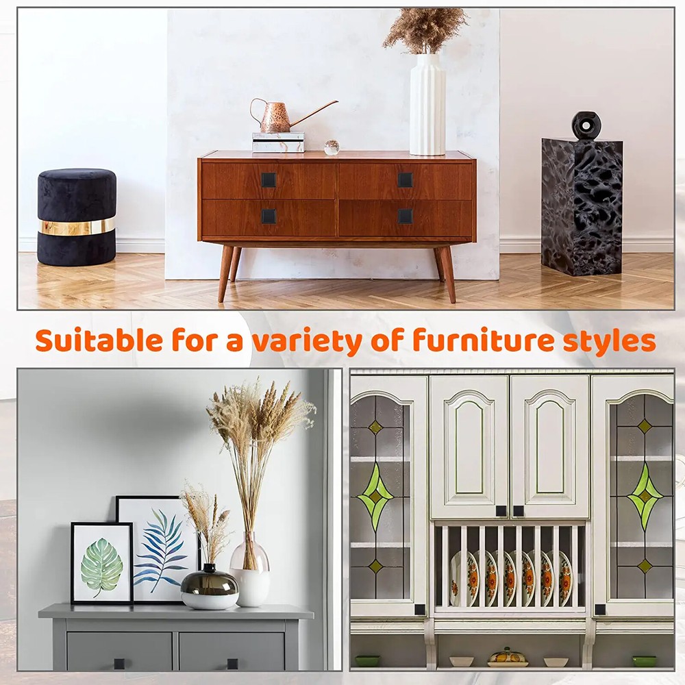 1~30PC Cabinet Pull Knobs Kitchen Drawer Handles Door Cupboard Bathroom Hardware