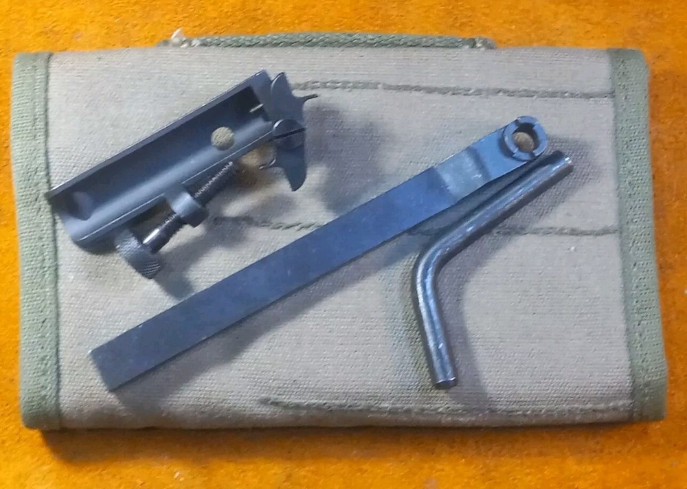 M1 Carbine Bolt Tool Kit With USGI M13 Tool Roll