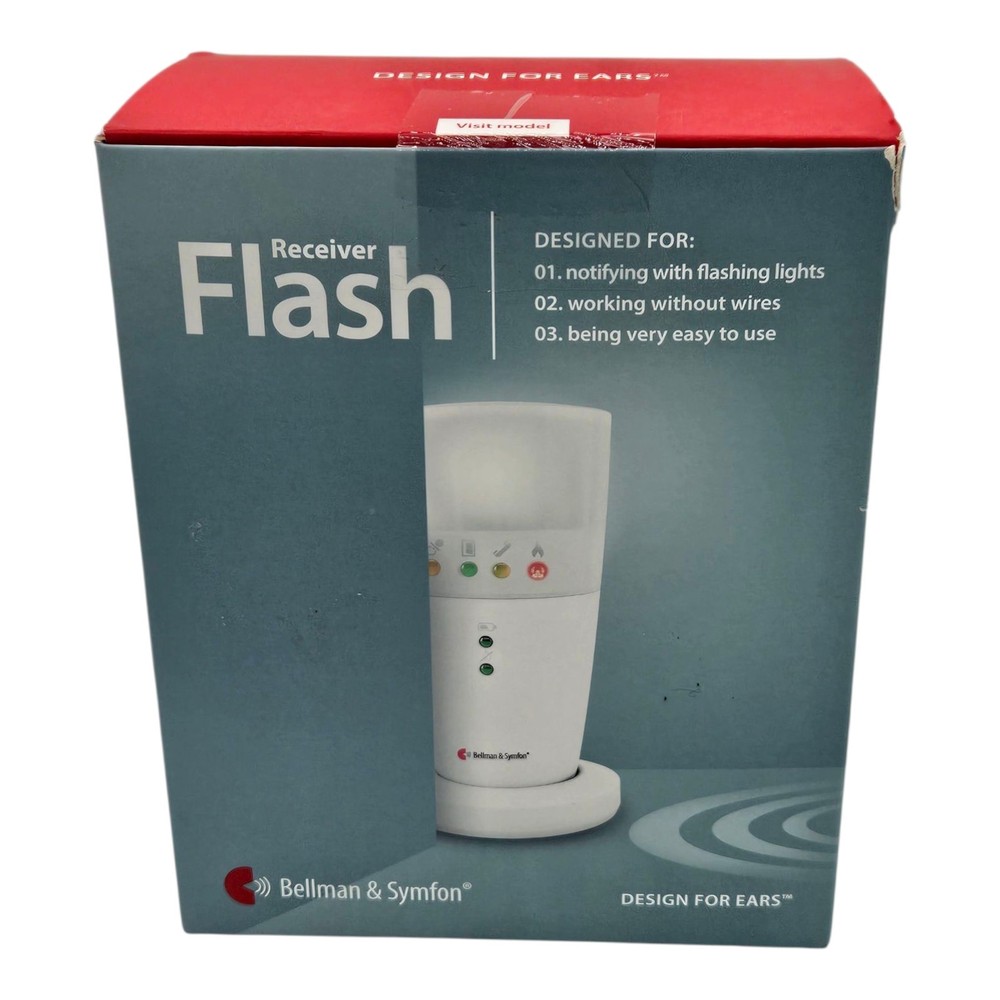 Bellman & Symfon Visit Flash Receiver BE1441 – Wireless Visual Alerting System