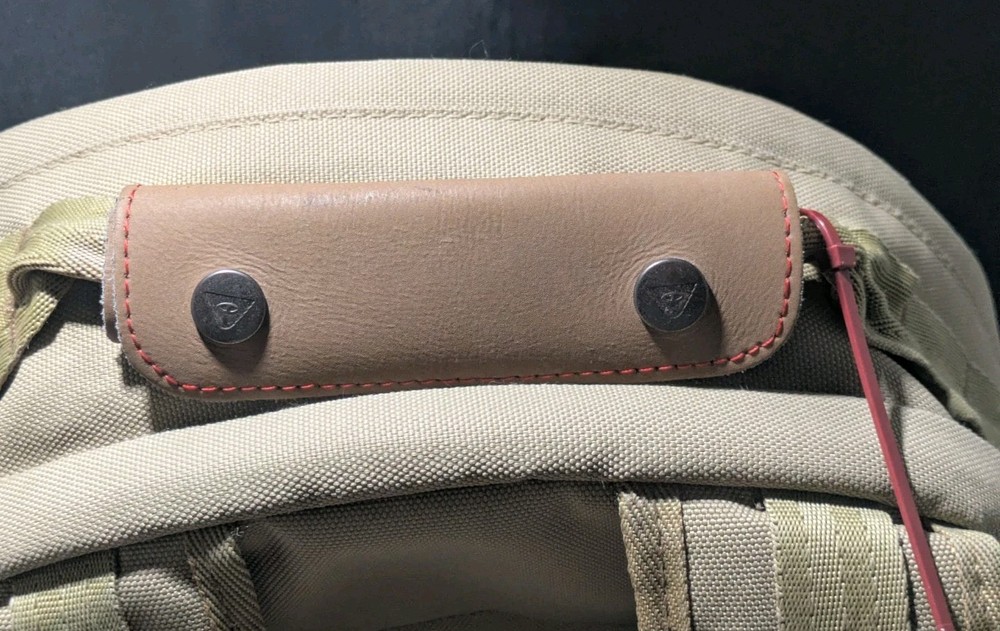 Poler Outdoor Stuff Camp Vibes Excursion Pack & Camera Insert Set In Khaki EUC