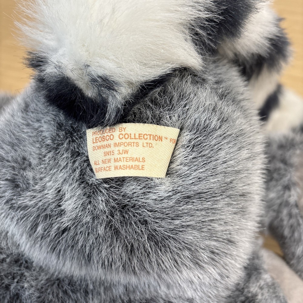 Dowman Imports Ltd Ringtailed Lemur backpack Plush 36 cm B1