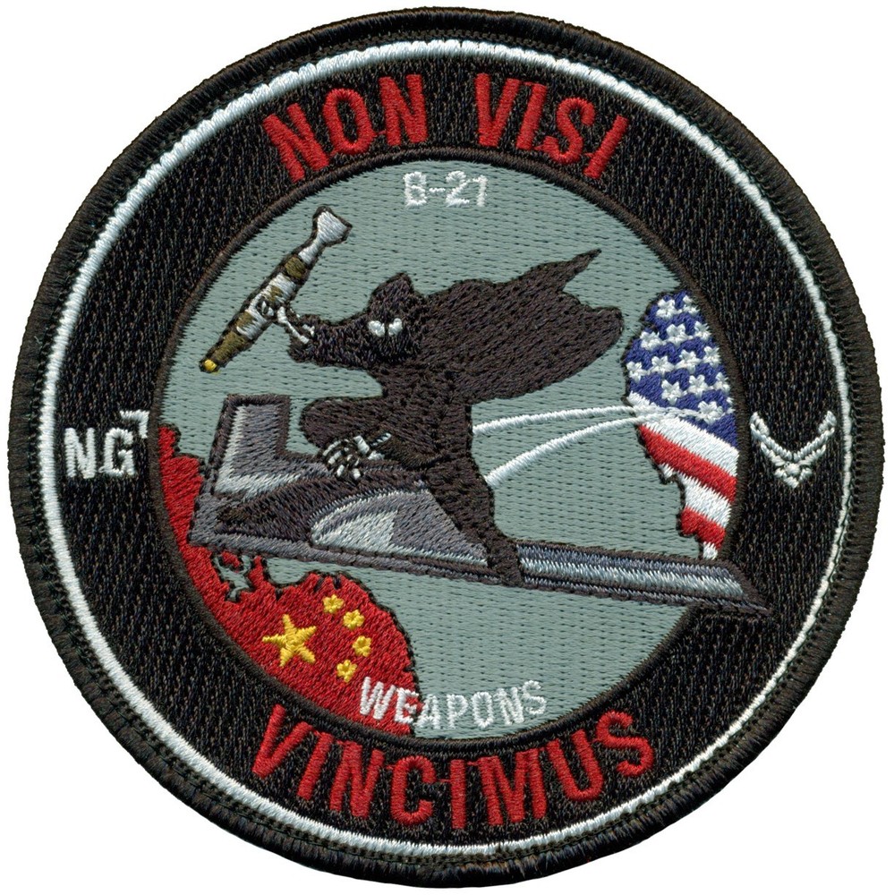 USAF 420th FLIGHT TEST SQUADRON – B-21 – WEAPONS PATCH