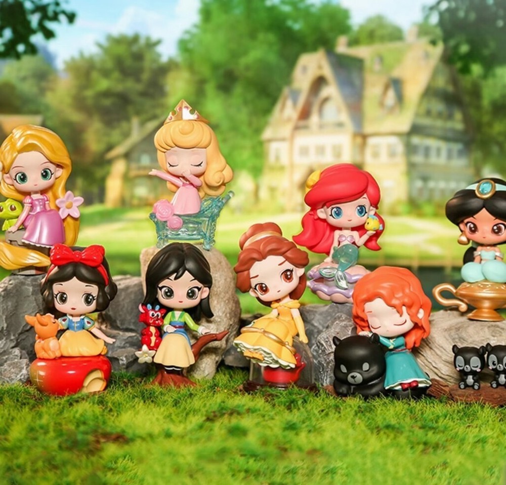 HOT GOLDLOK Disney Princess Fairy Tale Town Series Blind Box Confirmed Figure