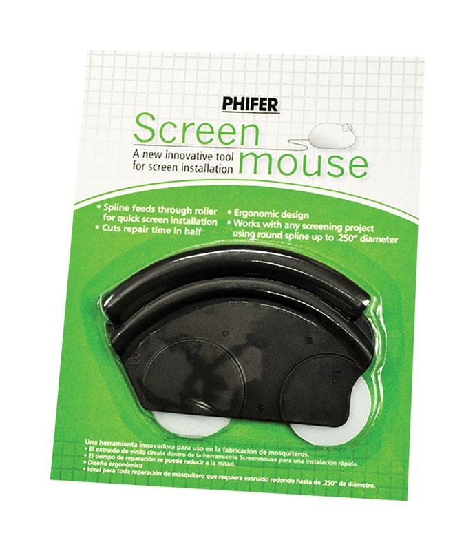 Phifer Wire Screen Mouse Plastic Left/Right Other Handle Ergonomic Roller for In