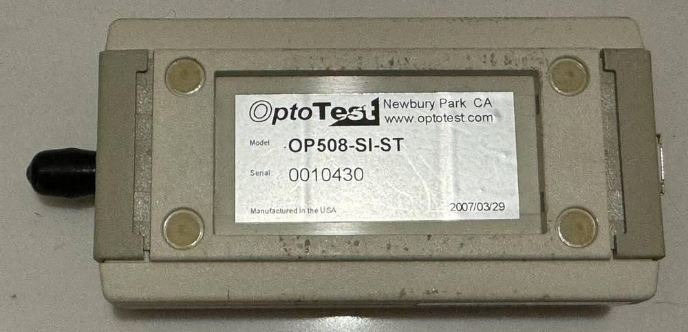 Optotest OP508 ST USB Optical Power Meter