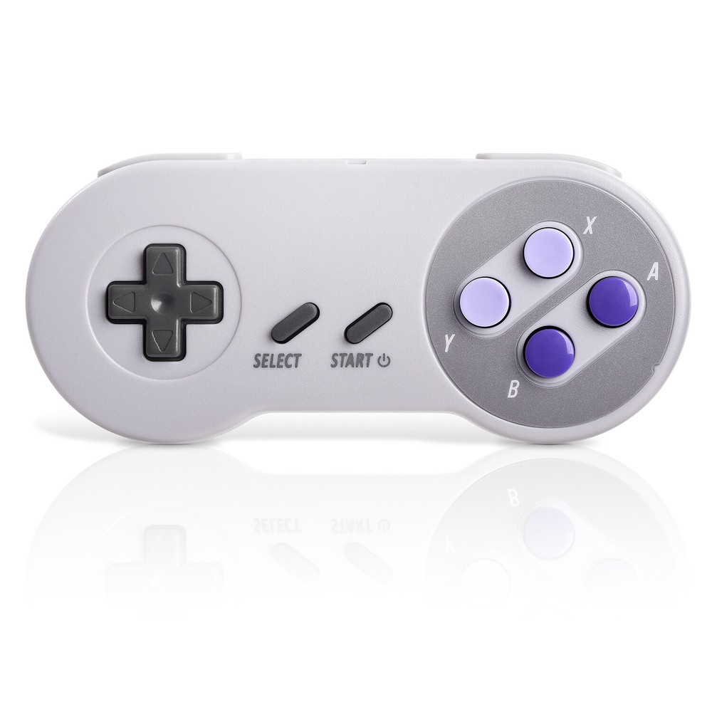 2x Wireless Classic USB SNES Controller Joypad For PC / MAC Super Nintendo Games