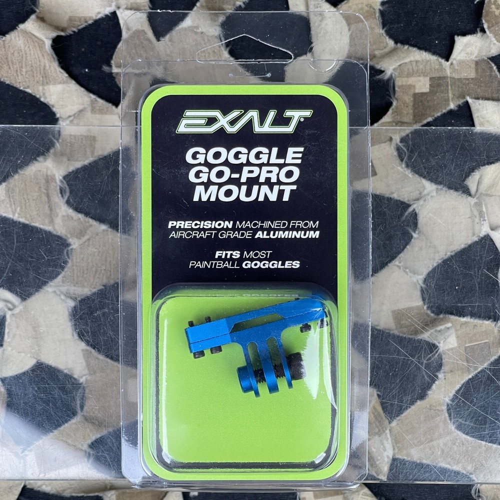 NEW Exalt Universal Goggle GoPro Mount - Blue