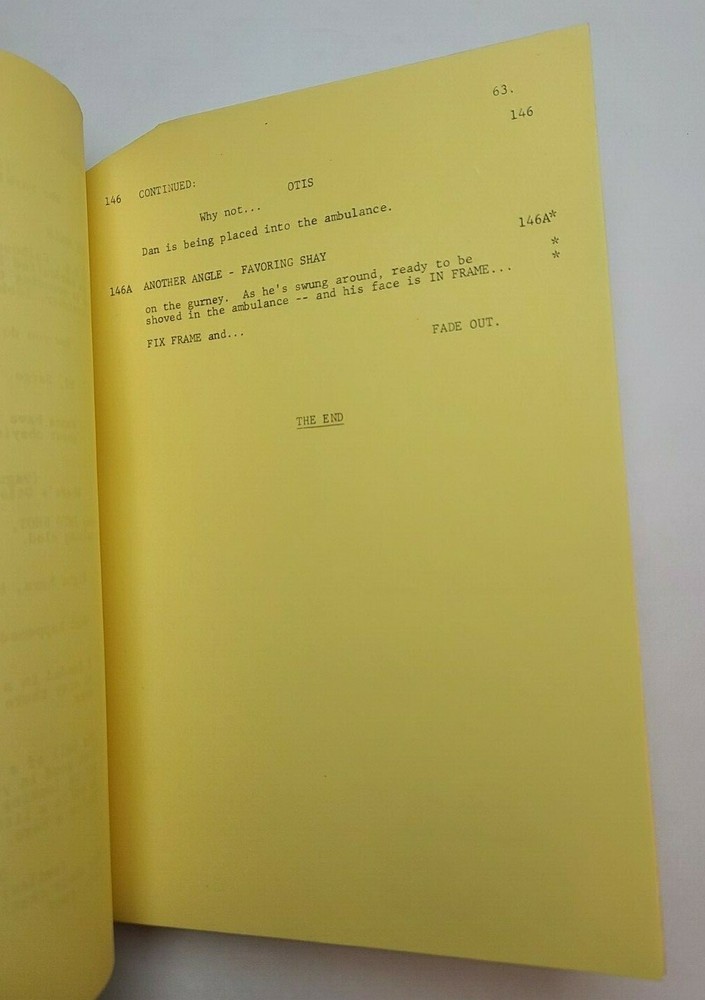 DAVID CASSIDY: MAN UNDERCOVER / E. Arthur Kean 1978 TV Script "Deadly Convoy"