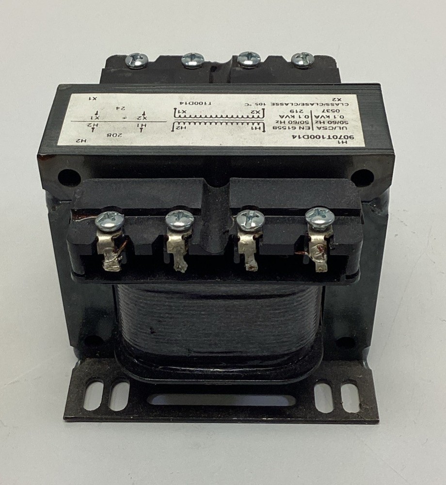 Square D 9070T100D14 Industrial Control Transformer 1-Phase 208V Primary