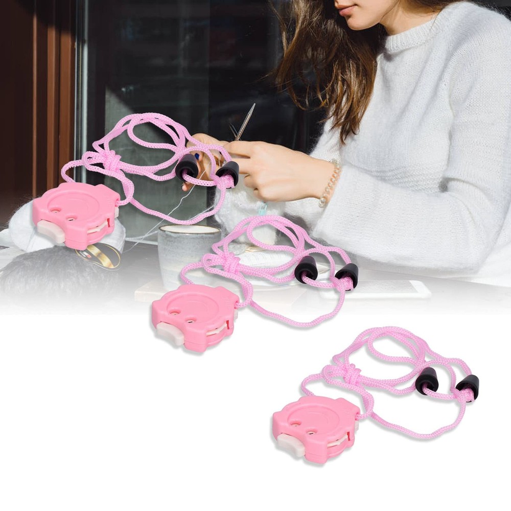 Crochet Row Counter, Mini Practical Compact Design Knitting Stitch Counter fo...