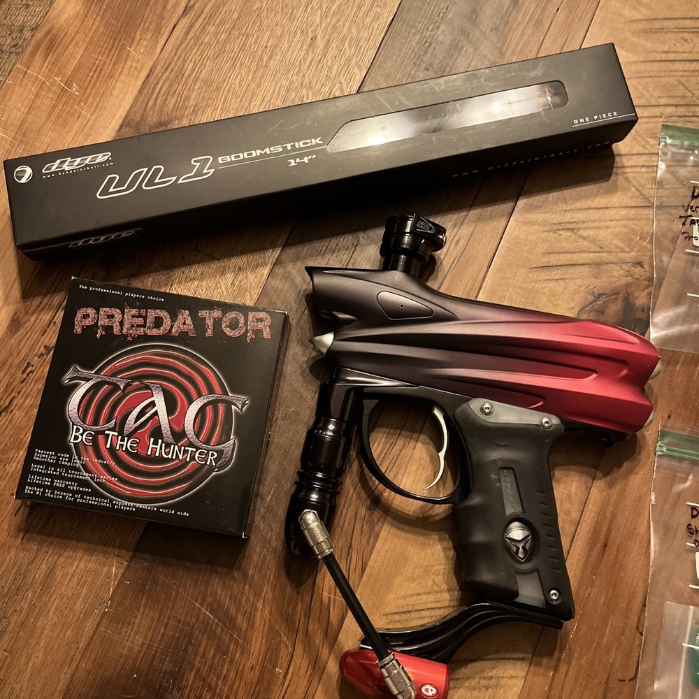 Red Fade Dye DM5 Paintball Marker