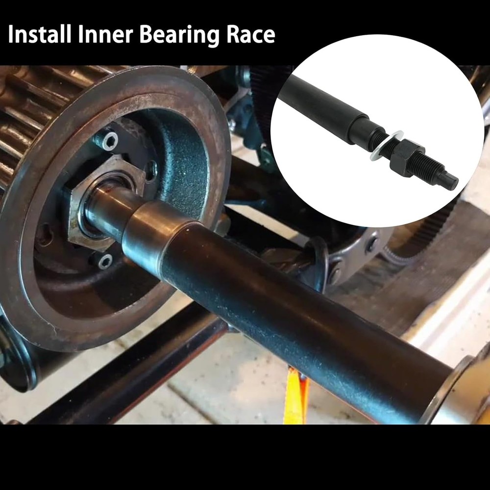 Transmission Mainshaft Inner Bearing Race Tool Installer Puller for Harley Da...
