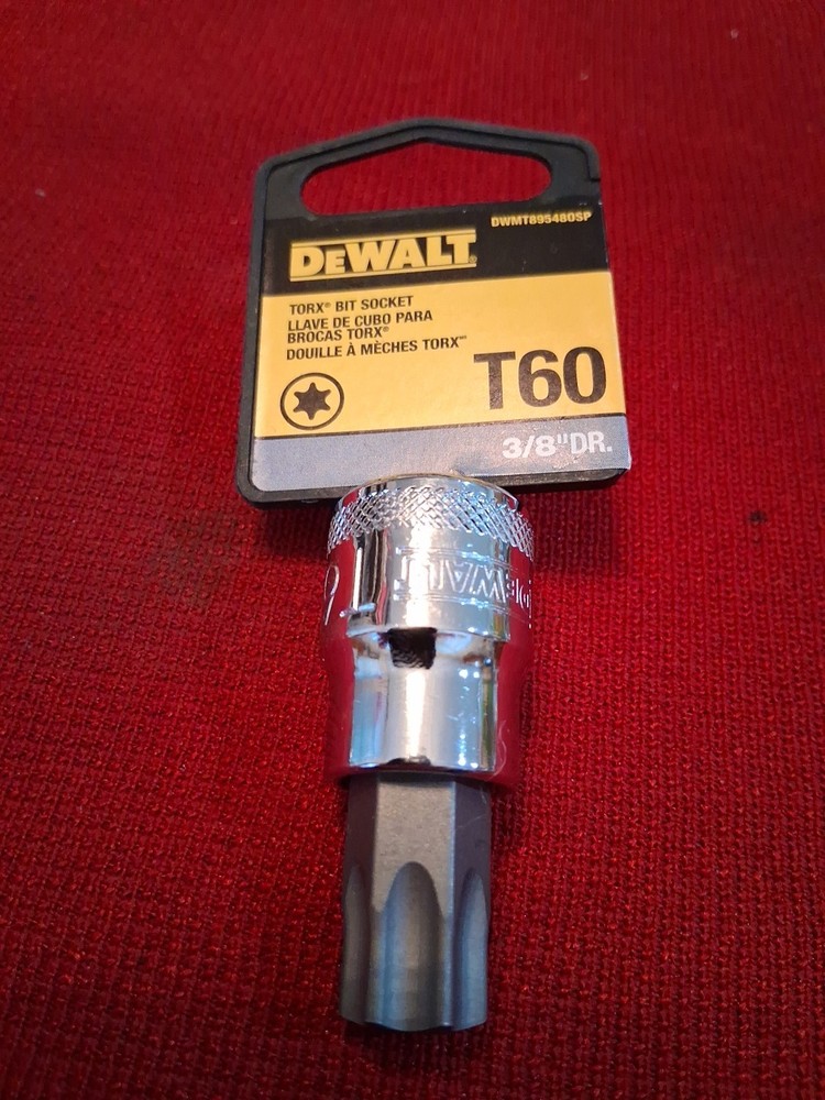 Dewalt T60 3/8 Drive Torx Bit Socket