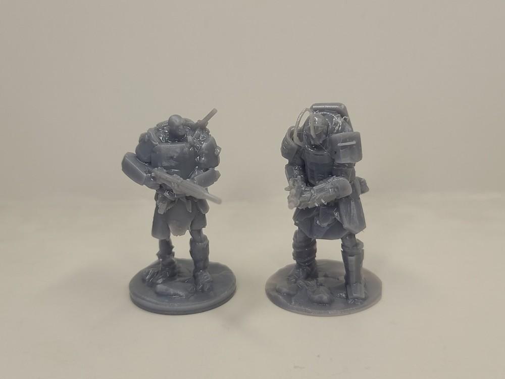 Fallout Super Mutant squad Miniatures