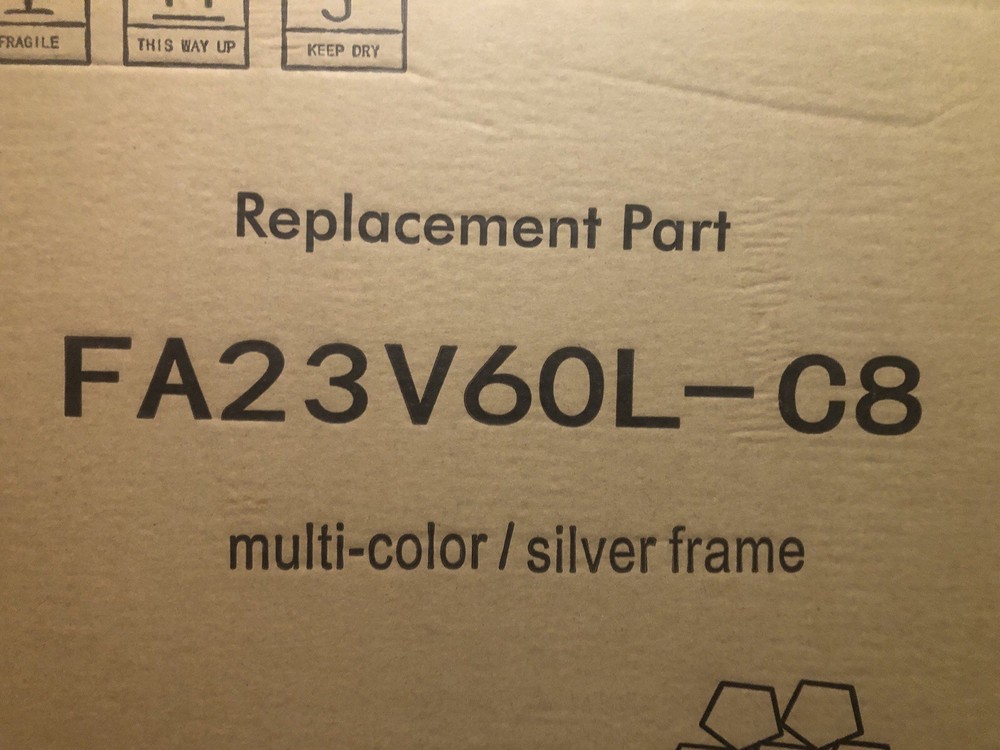 AltraFlame 23 Inch Silver Frame Electric Fireplace Insert Or Stand Alone.