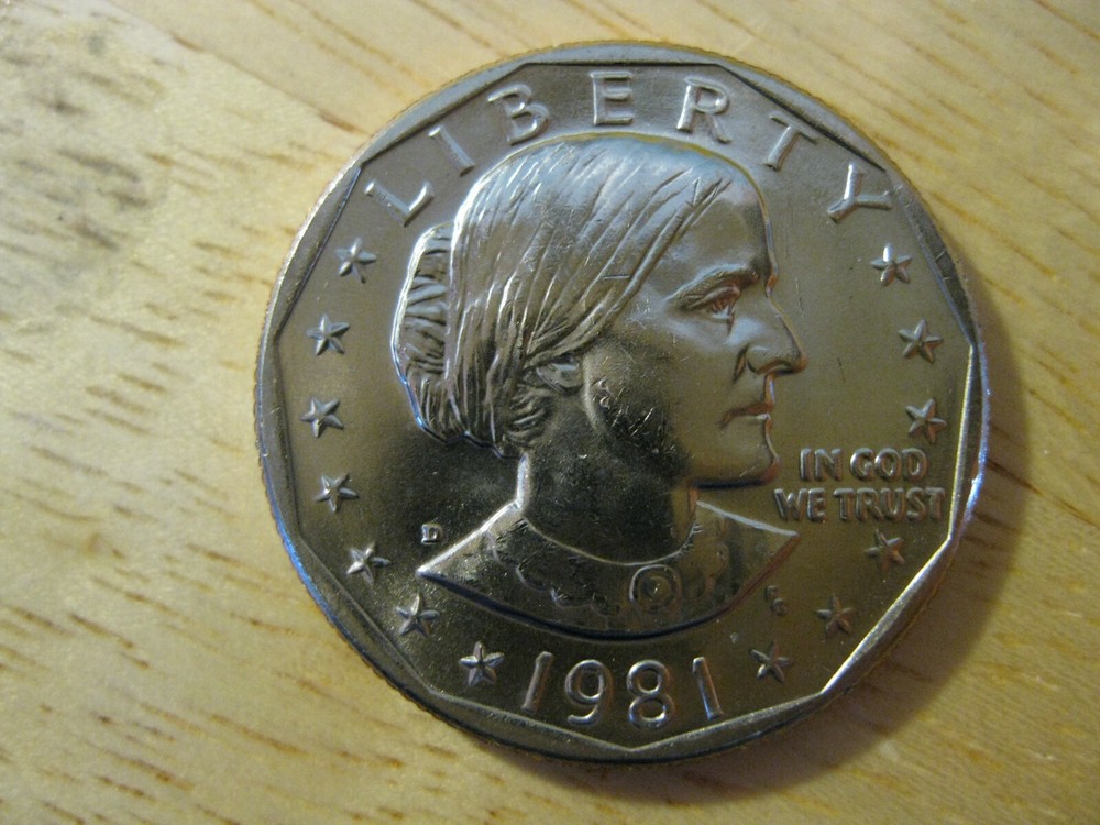 1981 D Susan B Anthony Dollar Ch/Gem BU!