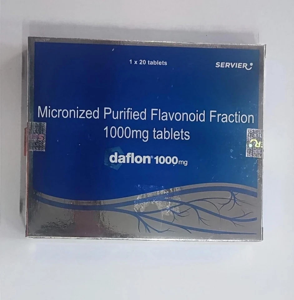 Daflon Tablet 1000 Mg (20 tablets/STRIP)-pack of 2