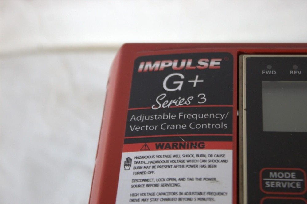 Magnetek Impulse G+ Series 3 Adjustable Frequency Vector Crane Controls