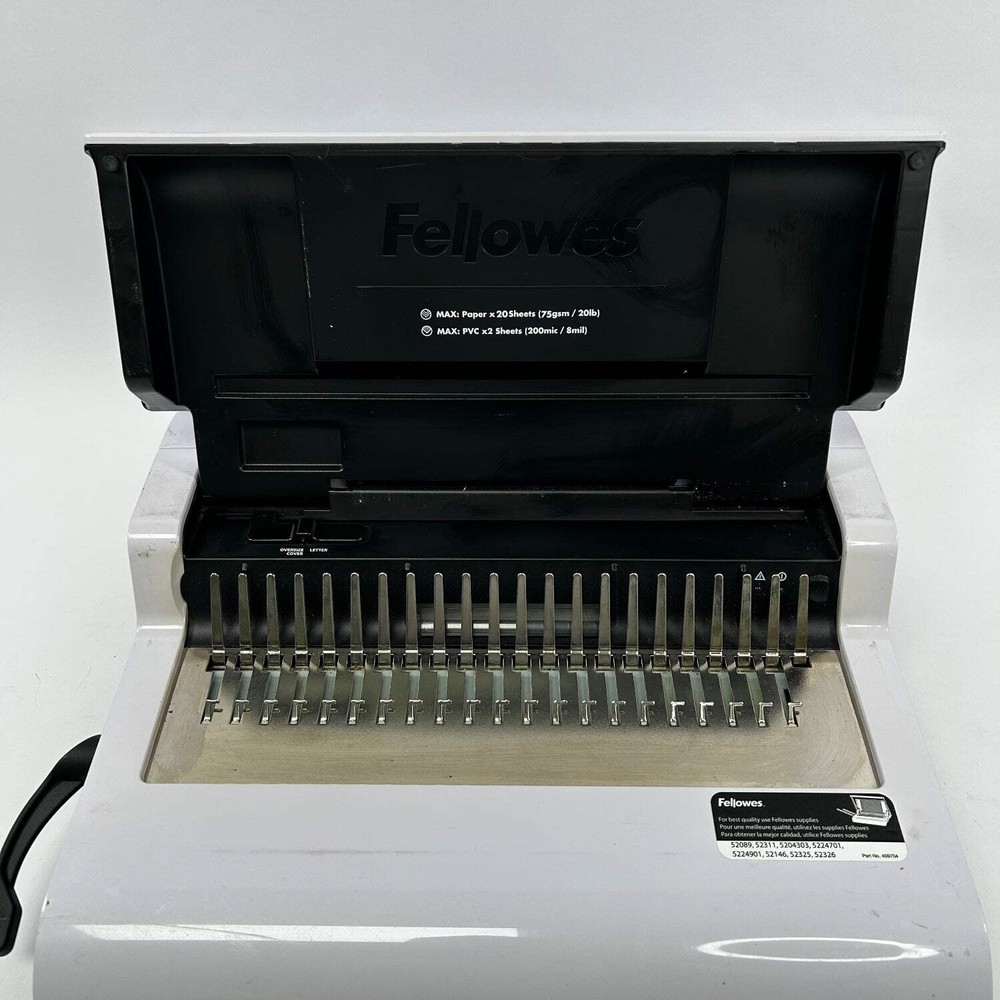 Fellowes Pulsar E 300 Manual Comb Binding Machine