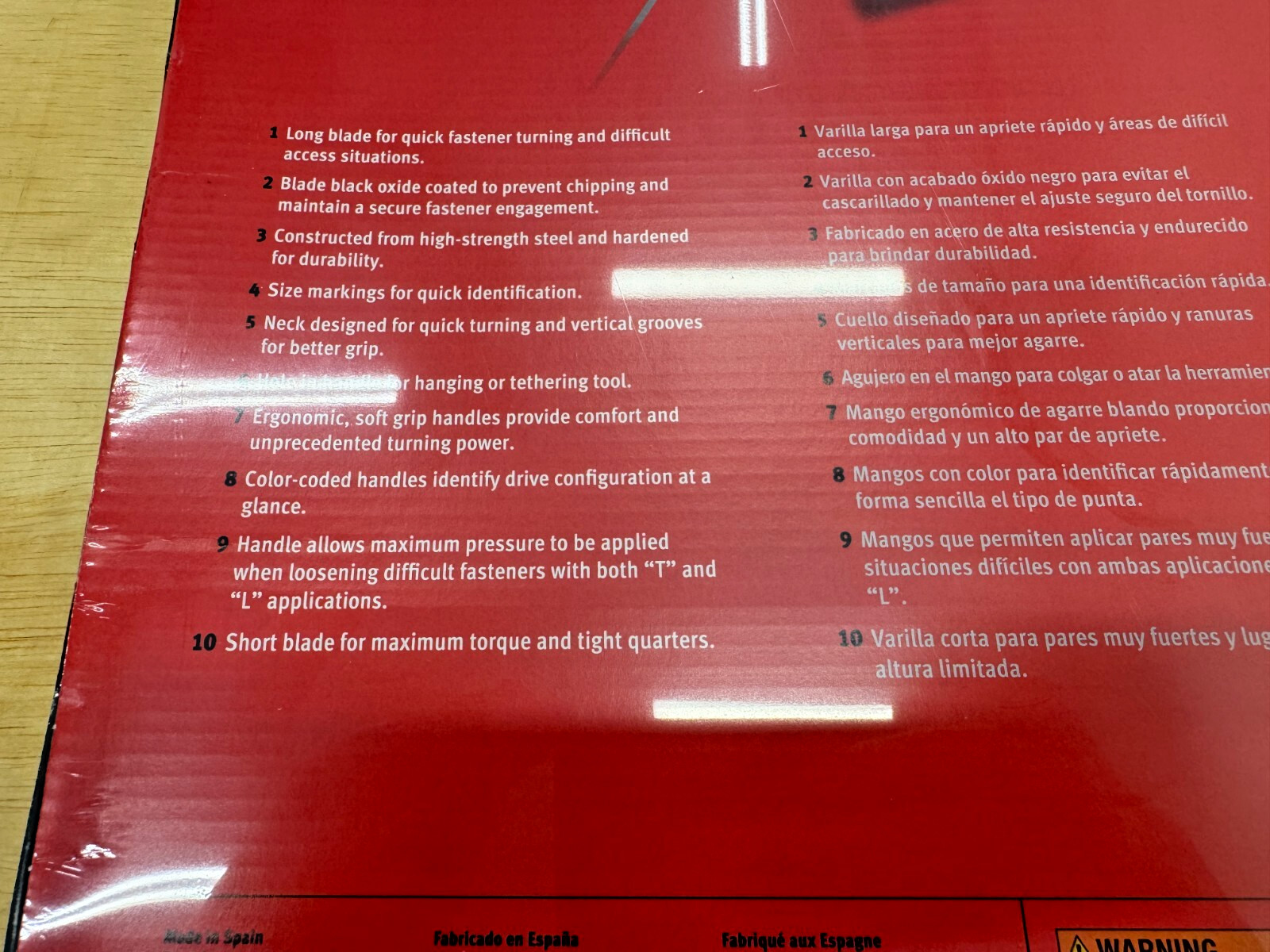 Snap-on Tools SPAIN NEW 8pc Metric SOFT GRIP T HANDLE Hex ALLEN Set AWSGM800A