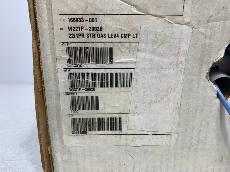 Connect Air W221P-2002B Control Cable 22AWG 1PR Shielded