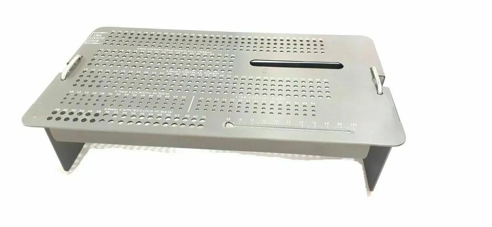 Orthopedic 3.5mm Locking screw instruments Empty case tray box surgical