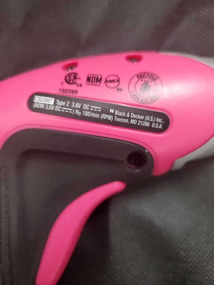 Black & Decker Rota-Driver Cordless Screwdriver PP360 w/ Some Bits