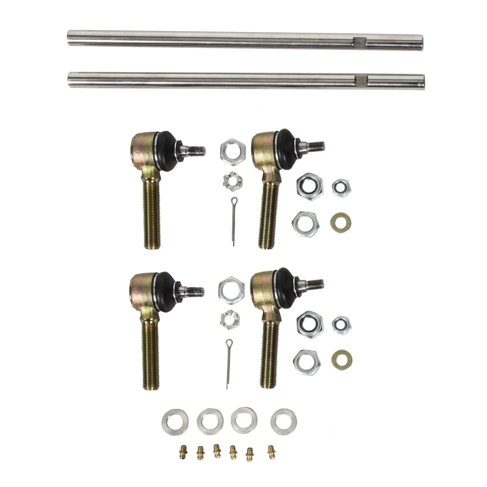 STAINLESS EXTENDED WIDER +2+1 A-ARMS FOR 1987-2006 YAMAHA BANSHEE 350 YFZ350 ATV