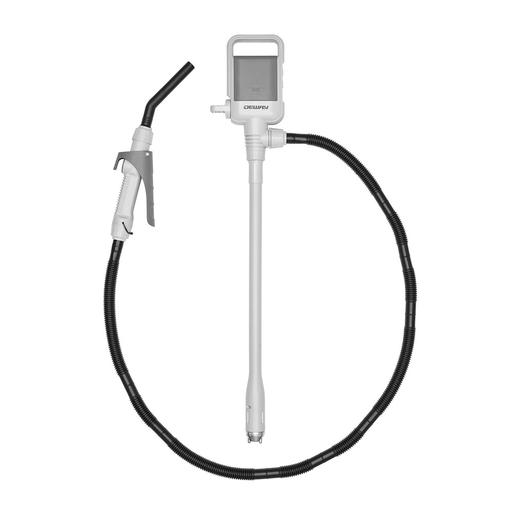 Deway Automatic Battery-Powered Transfer Pump with User-Controlled Nozzle