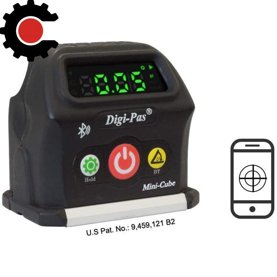 Digi-Pas DWL90PRO 2-Axis Smart Cube Level with Bluetooth App